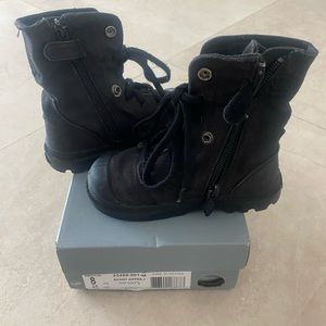 Palladium baggy zipper boots for infant/toddler for girls and boys
